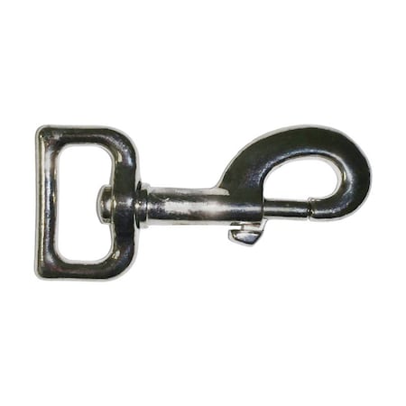 Baron Baron 1 in. D X 3-1/8 in. L Nickel-Plated Iron Bolt Snap 80 lb 017-1